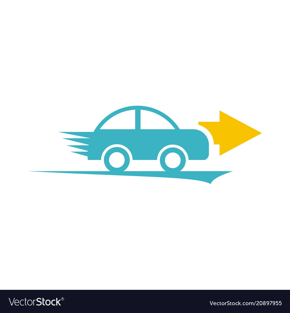 Car delivery logo