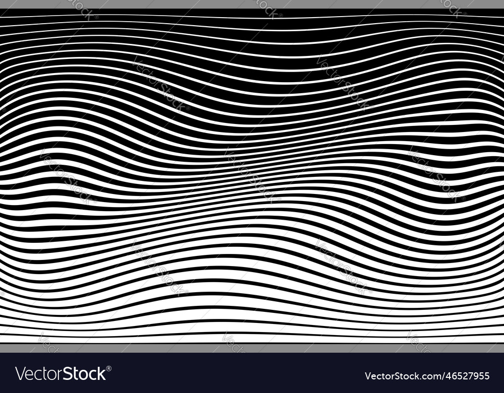 Dynamic Wavy Lines Pattern