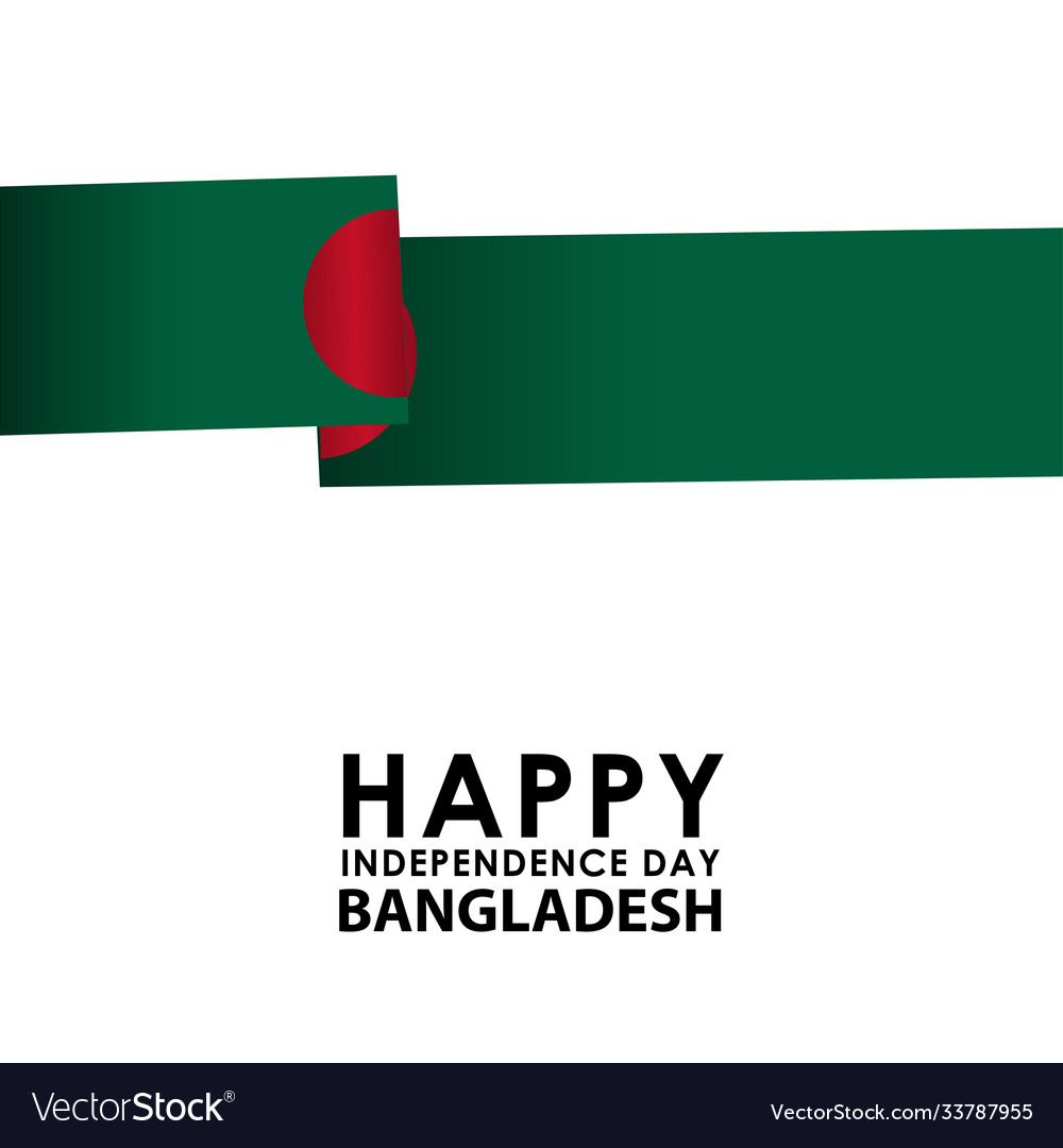 Happy bangladesh independence day celebration Vector Image Happy bangladesh independence day celebration