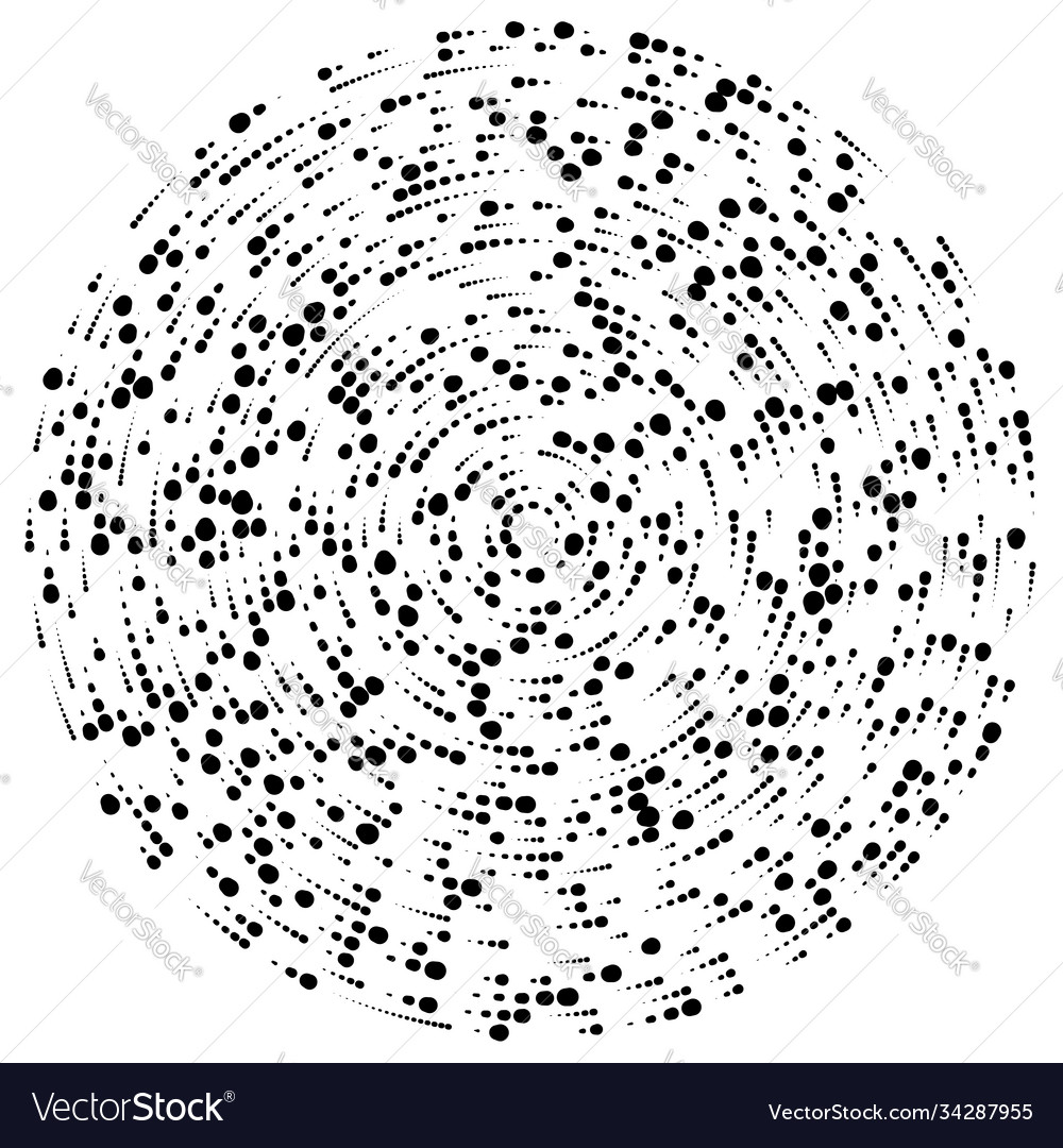 Radial radiating lines abstract burst element