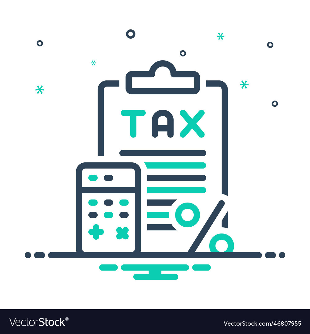 Taxes Royalty Free Vector Image - VectorStock