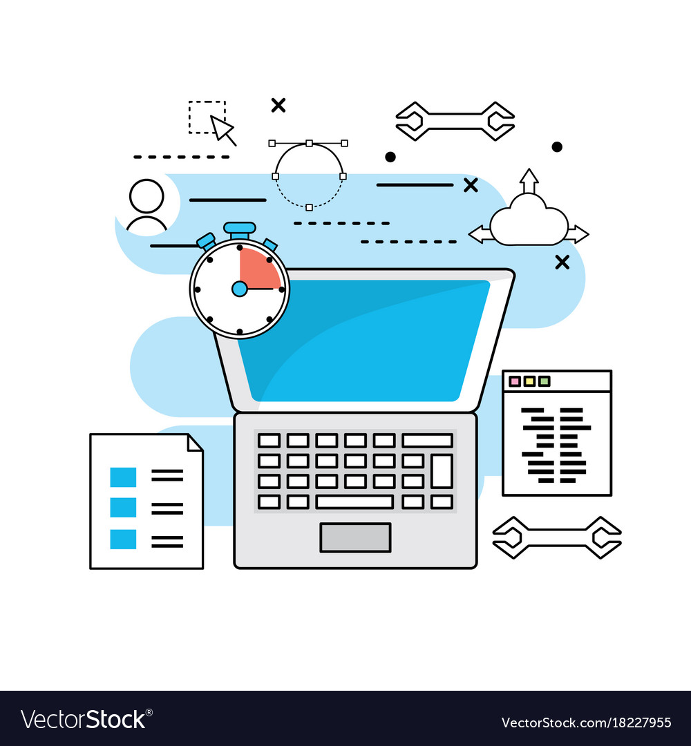 Technologie-Informations-Programmiersystemcode