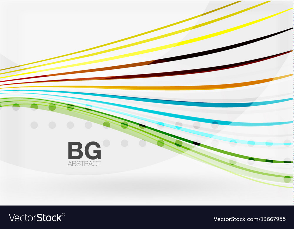 Wave lines abstract background