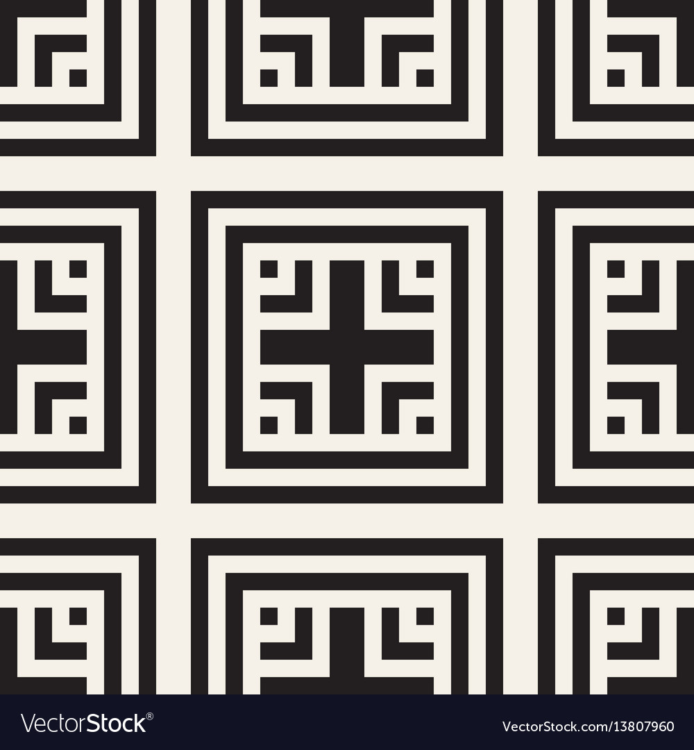Geometric Grid Pattern