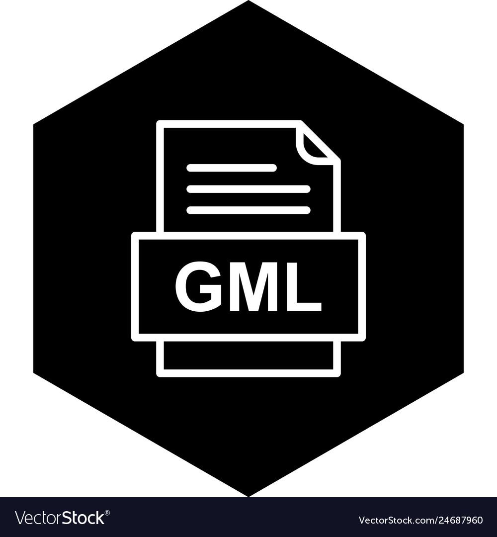 Gml file document icon