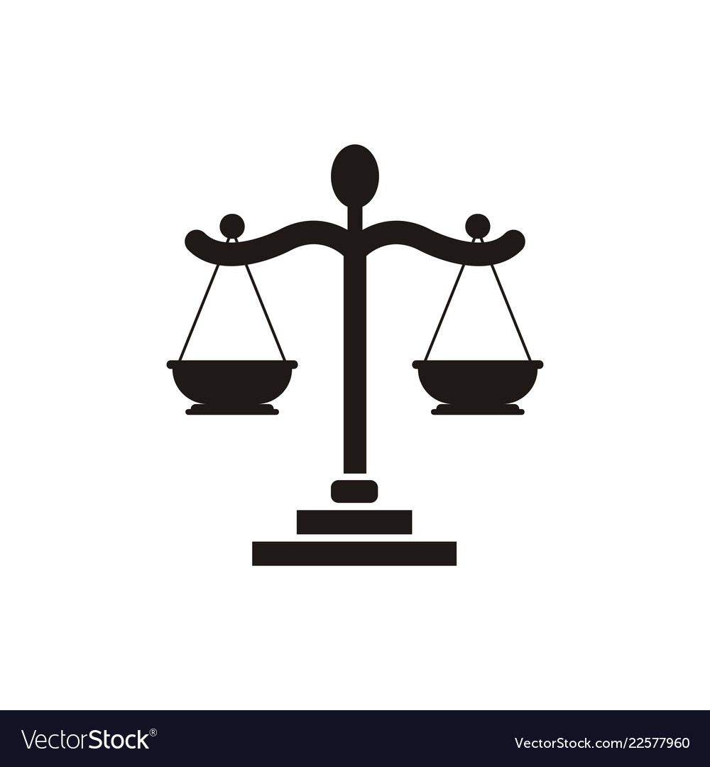 Law firm logo Royalty Free Vector Image - VectorStock