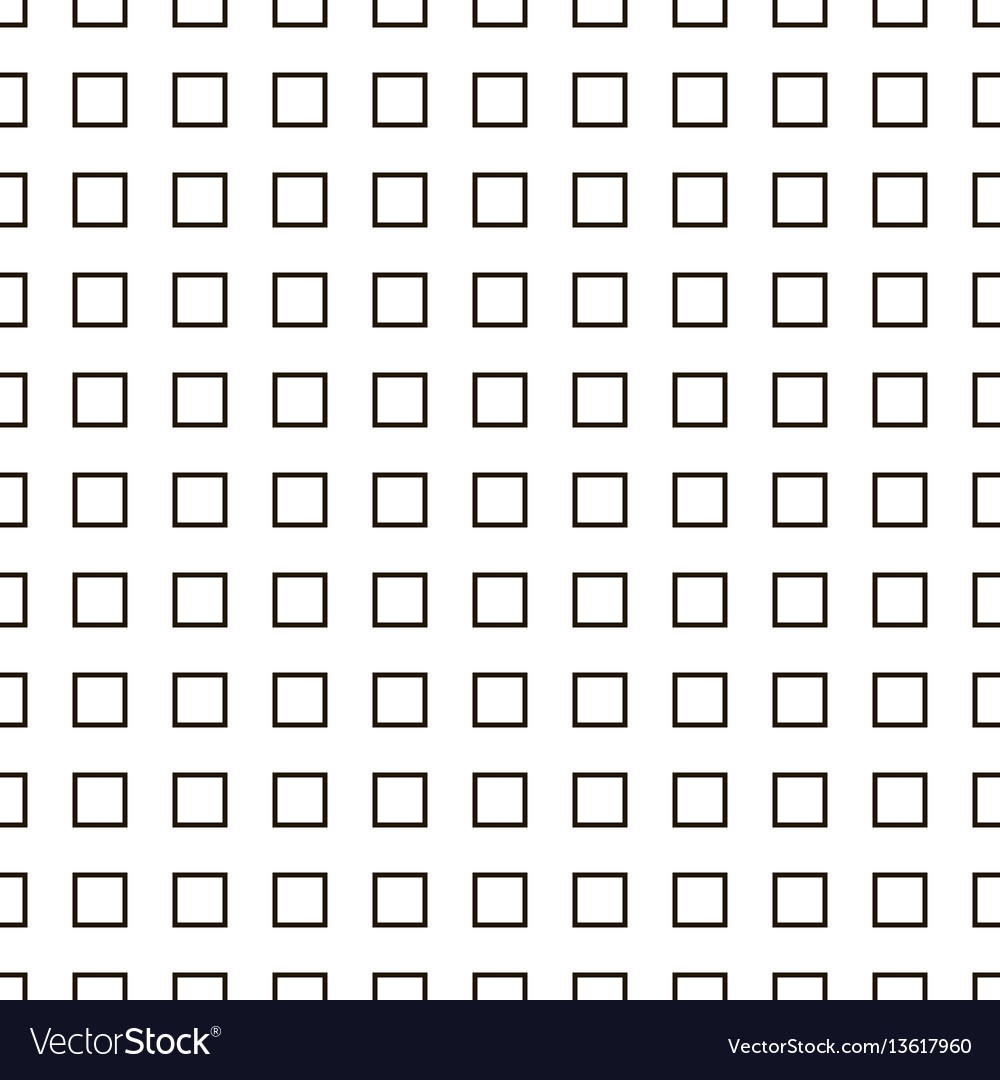 Seamless pattern contours of the square