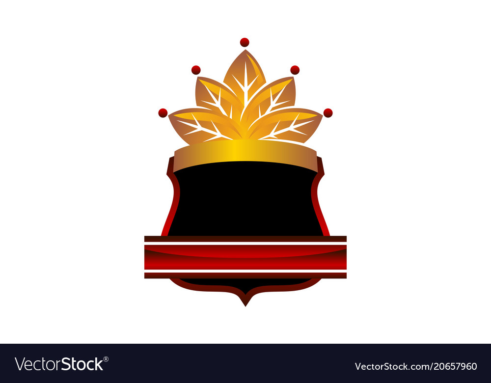 Shield crown leaf