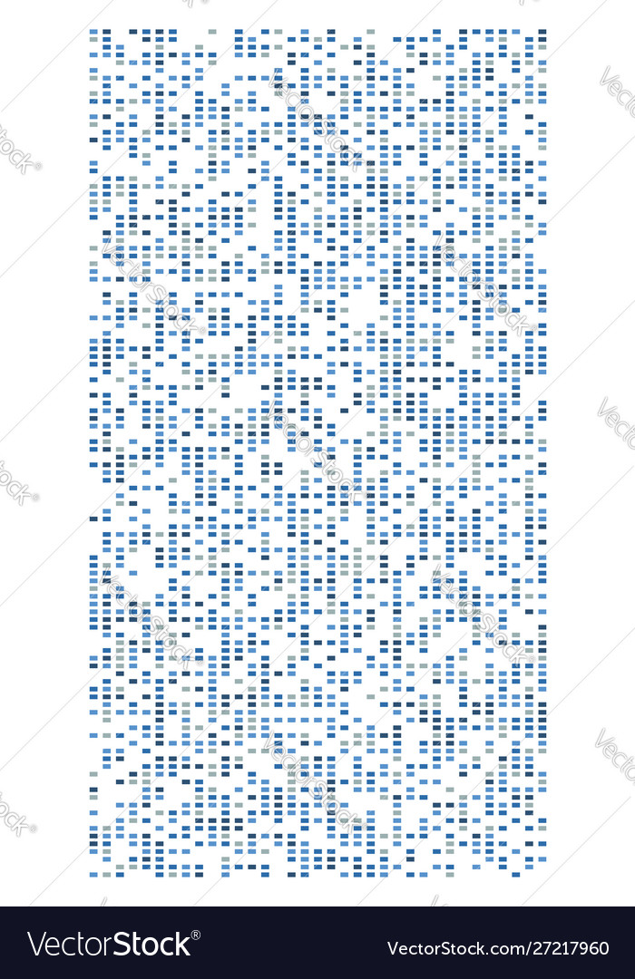 Squares pixelated block pixels random mosaic vector image Squares pixelated block pixels random mosaic
