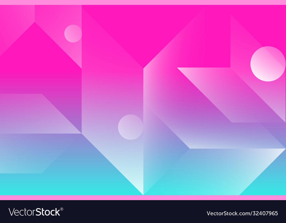 Abstract colored background from triangles Vector Image Abstract colored background from triangles