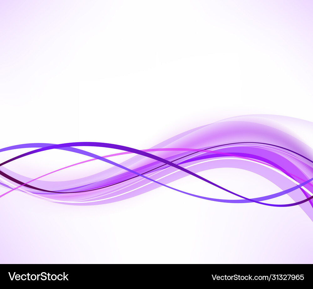 Abstract decor wave background Royalty Free Vector Image