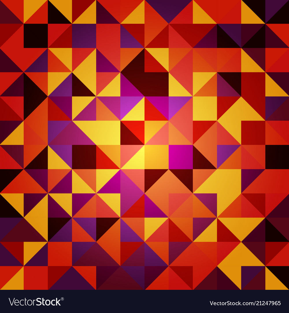 Abstract triangle pattern background advertising vector image Abstract triangle pattern background advertising