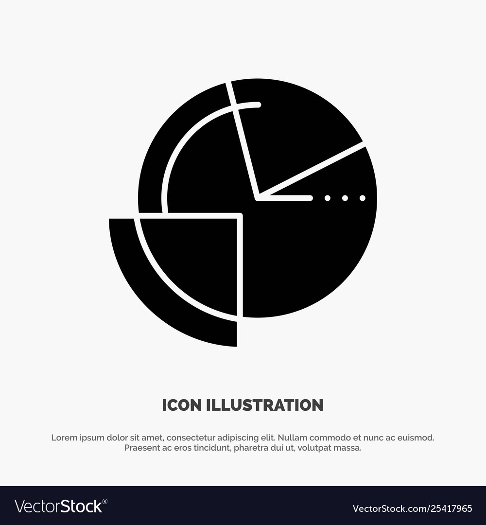 Analysis chart data diagram monitoring solid Vector Image Analysis chart data diagram monitoring solid