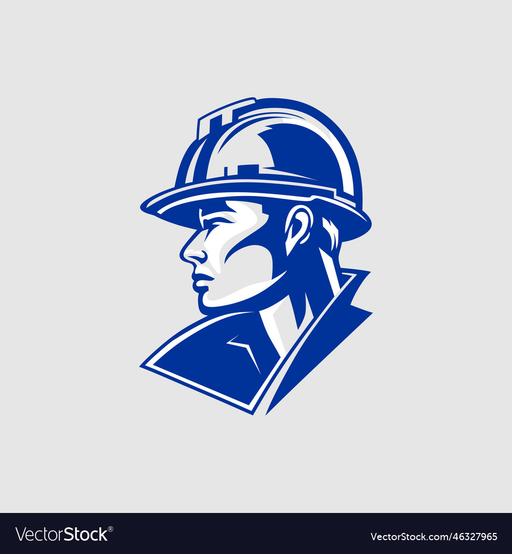 Construct building logo vector image Construct building logo