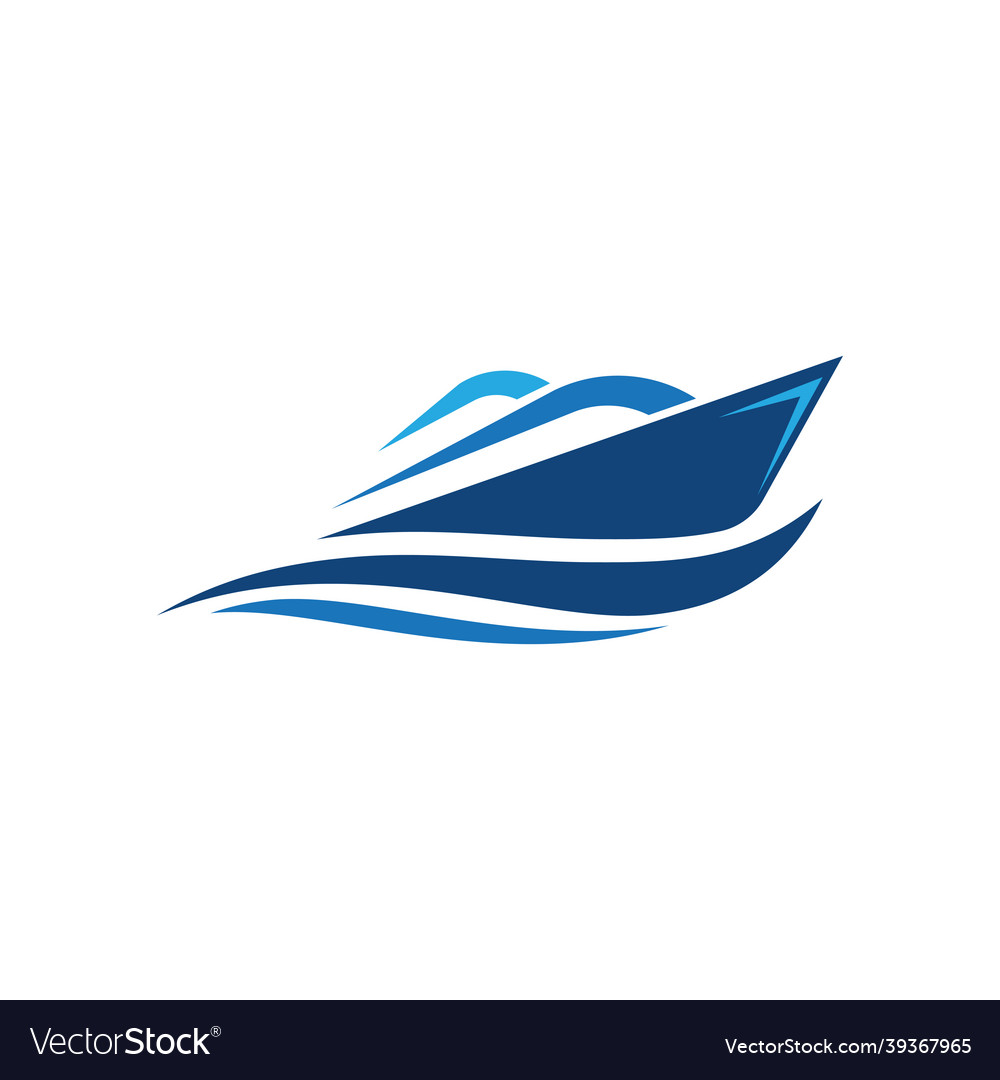 Cruise ship icon design Royalty Free Vector Image