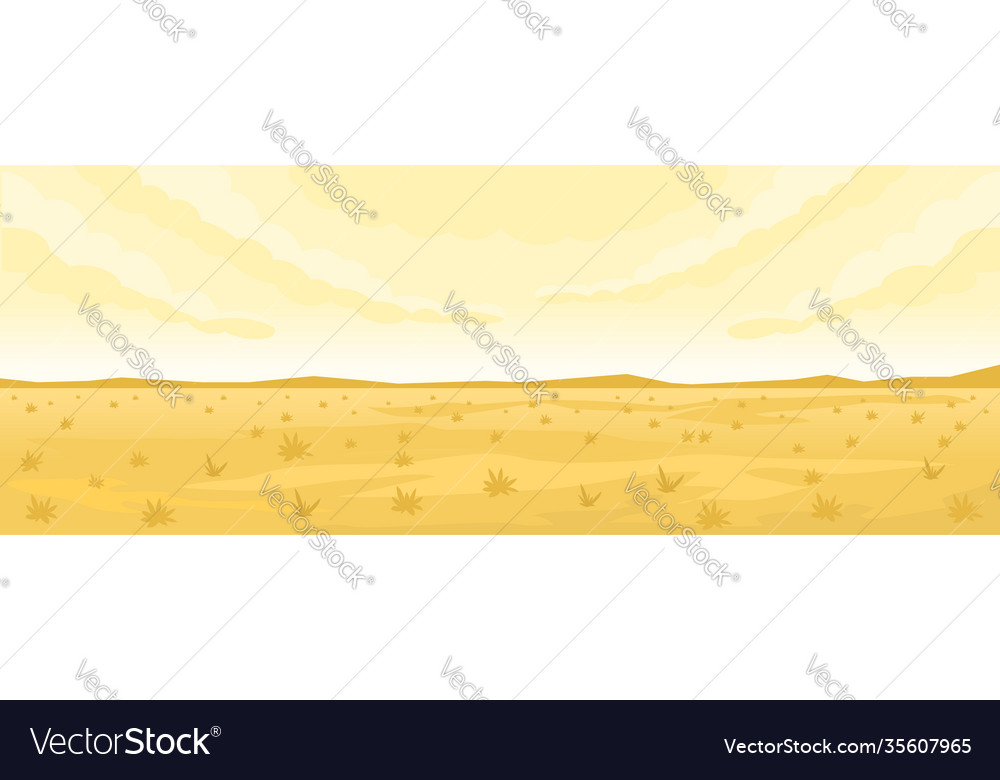 Desert landscape background