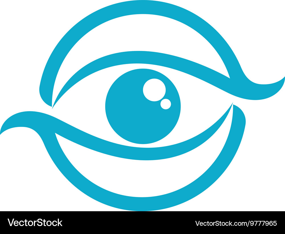 Eye care logo Royalty Free Vector Image - VectorStock