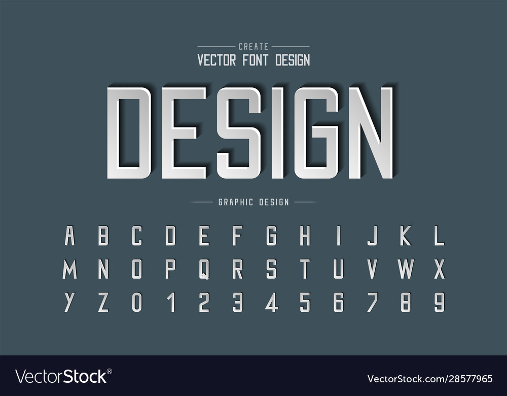 Font paper cut and alphabet script typeface Vector Image Font paper cut and alphabet script typeface
