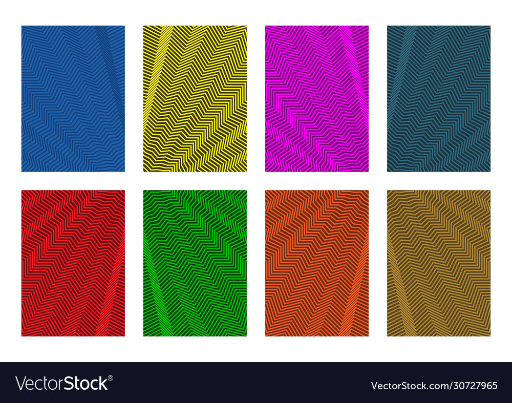 Set abstract background design templates vector image Set abstract background design templates