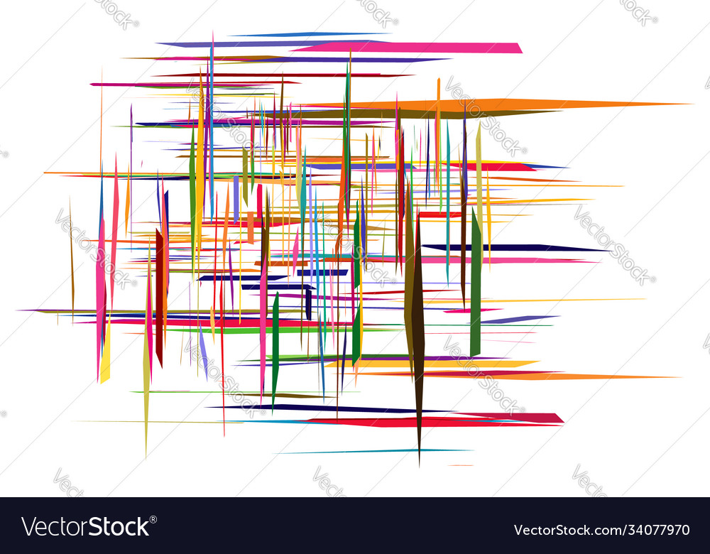 Abstract art - random geometry shapes generative vector image Abstract art - random geometry shapes generative