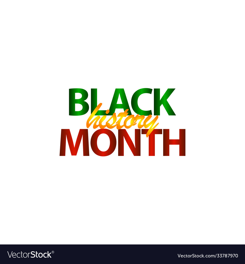 Black history month celebration template design