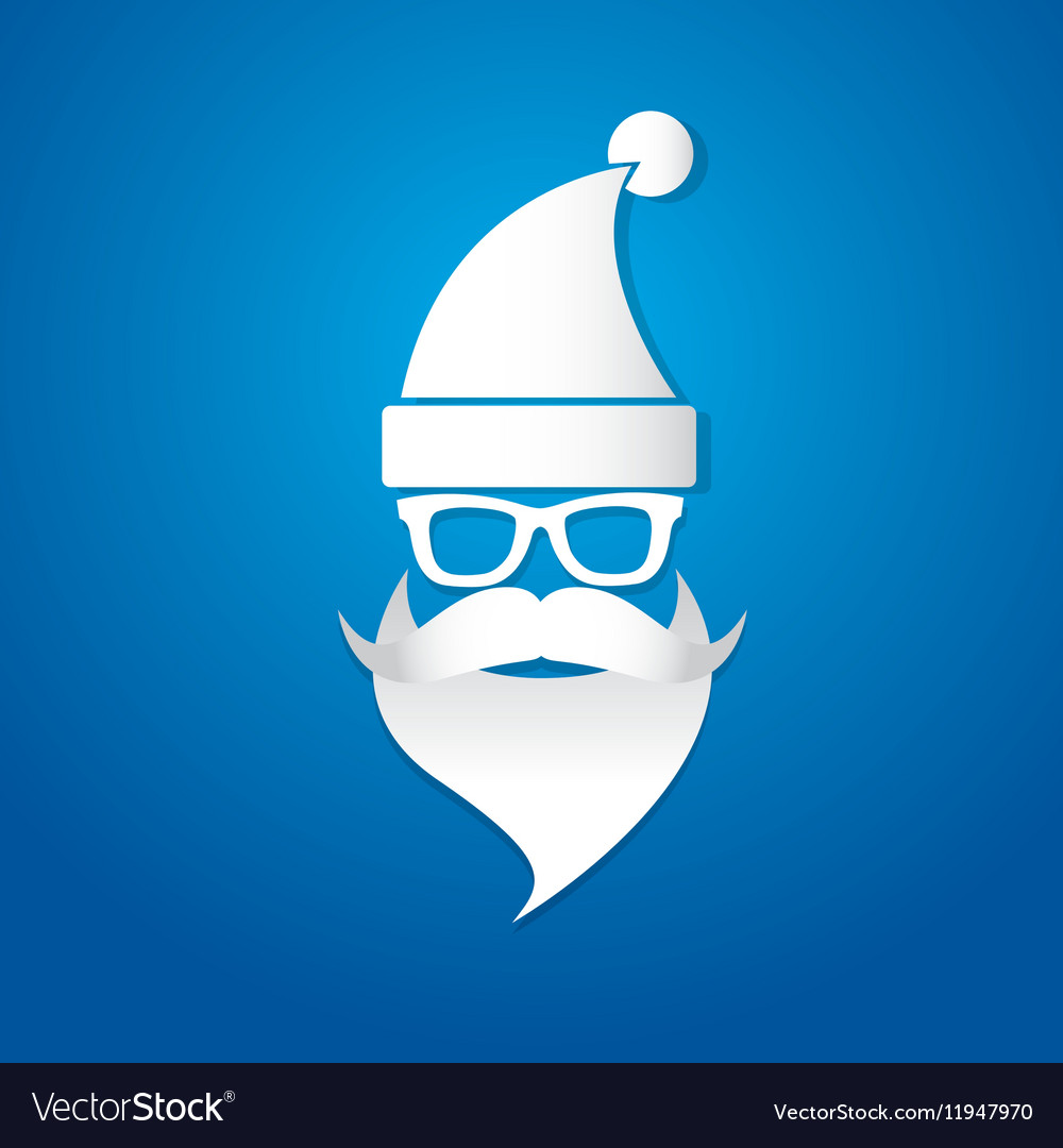 Christmas hipster greeting card Royalty Free Vector Image