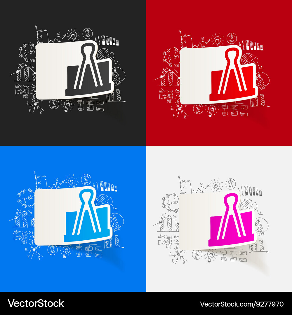 Drawing business formulas clip Royalty Free Vector Image