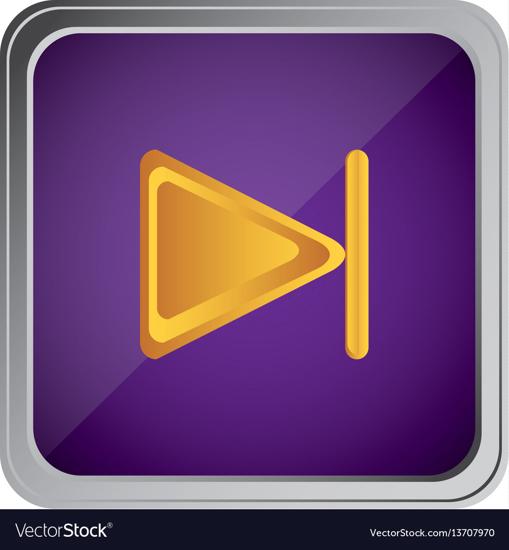 Forward button icon with background purple