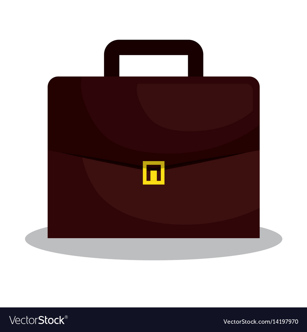 Portfolio briefcase isolated icon