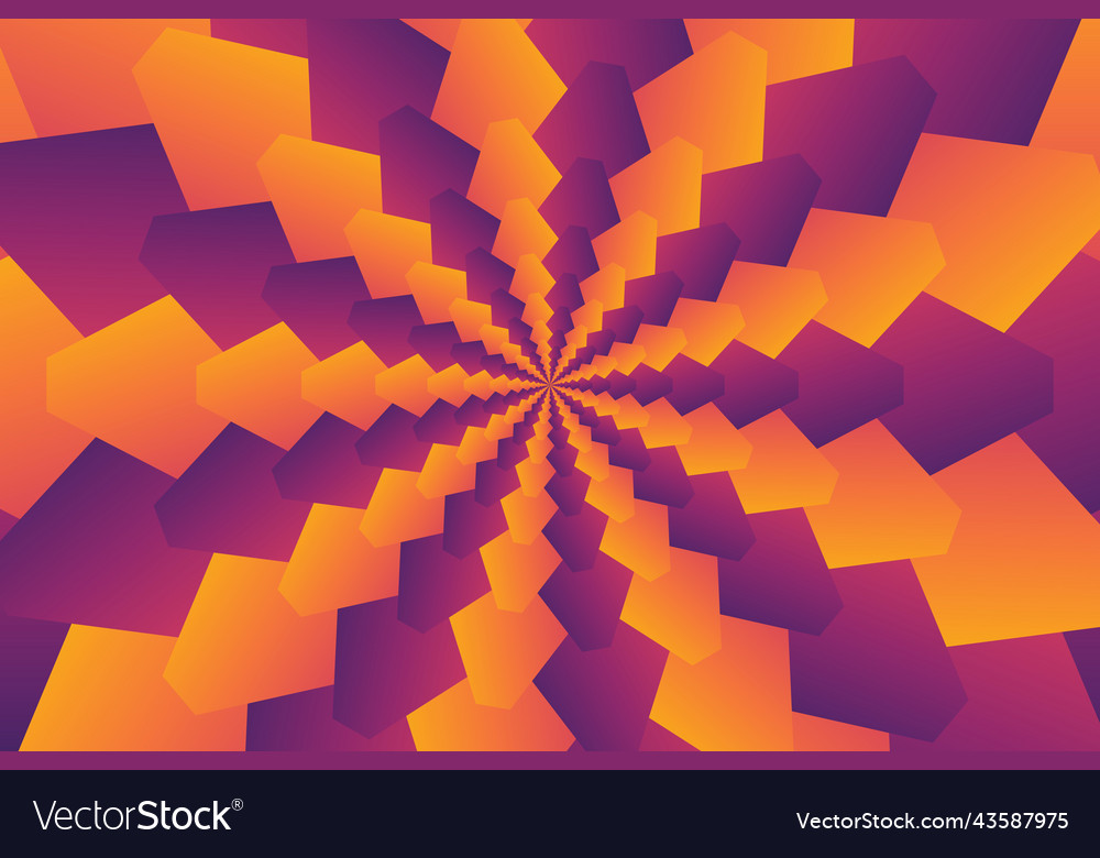 Abstract in the form of a flower from Vector Image Abstract in the form of a flower from