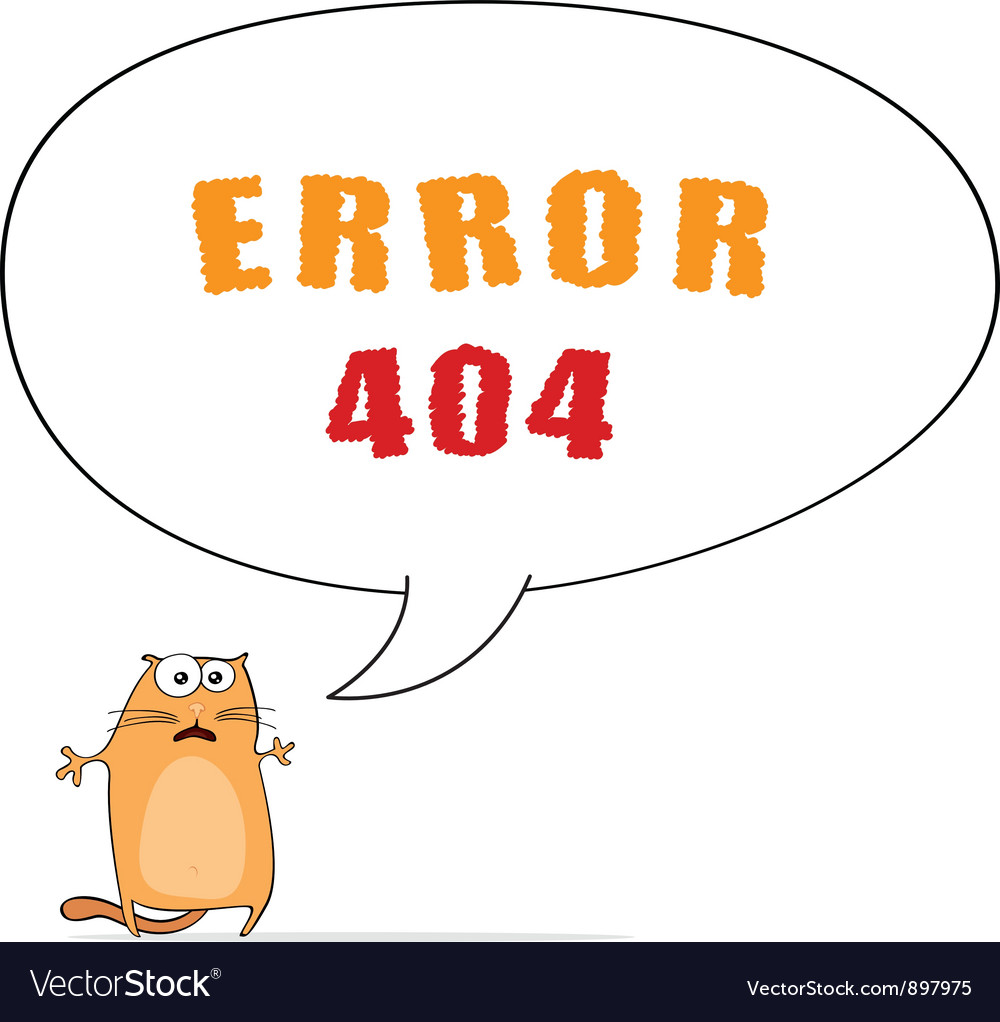 Error 404 with cat