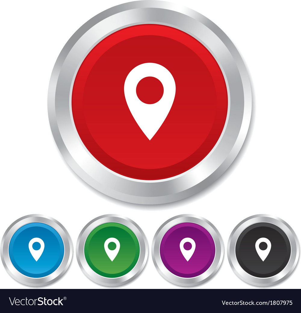Kartenzeigersymbol gps Standortsymbol