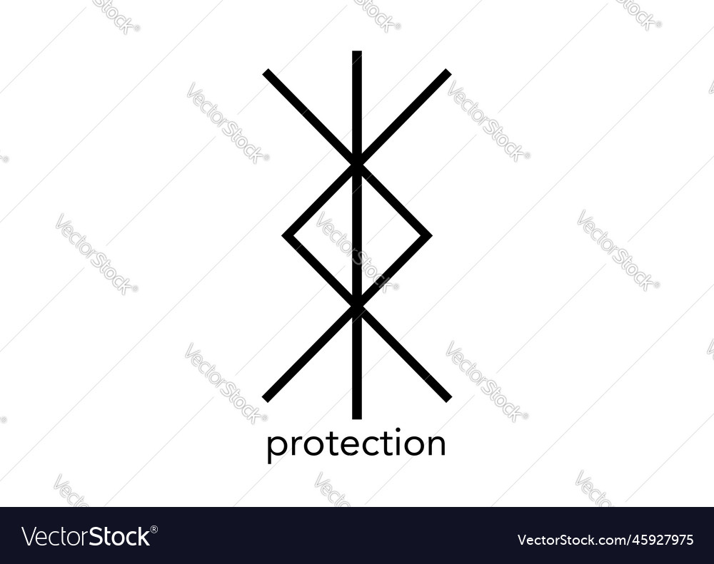 viking runic symbol tattoo