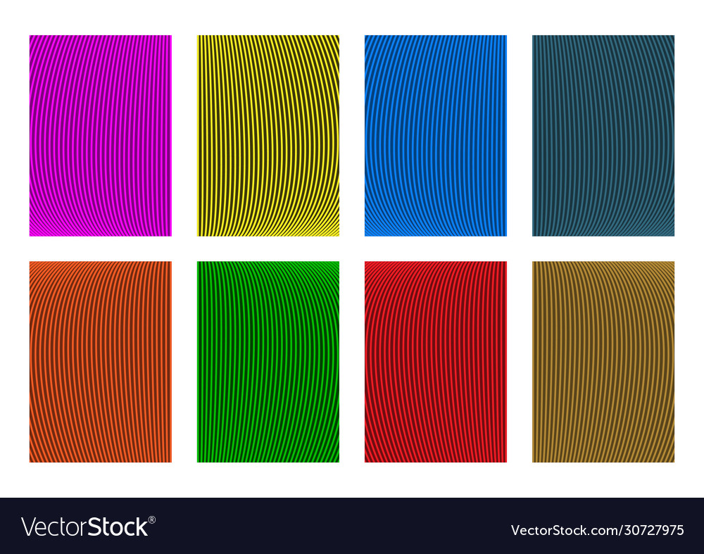 Set abstract background design templates vector image Set abstract background design templates