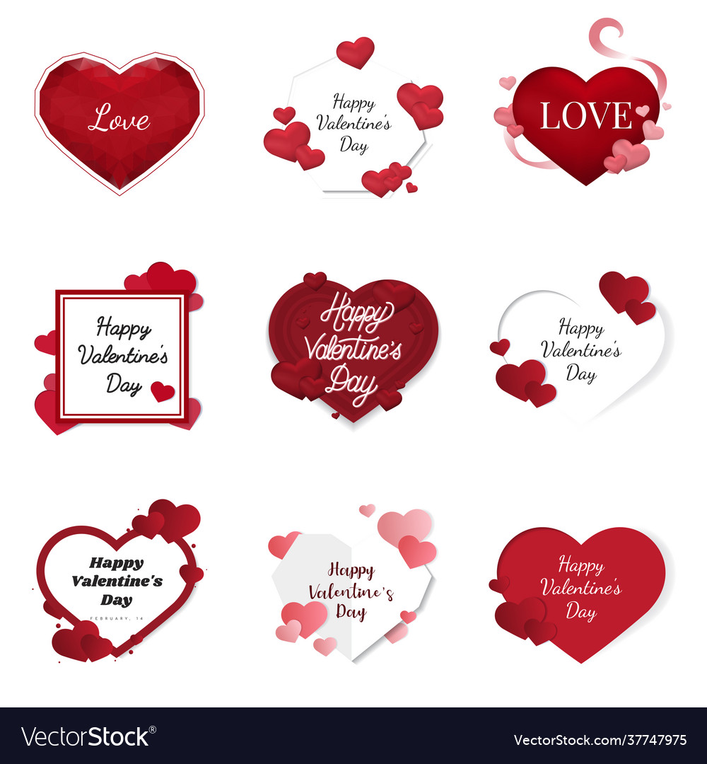 Valentinstag Icons