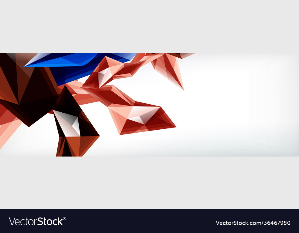 3d triangles and pyramids abstract vector image 3d triangles and pyramids abstract