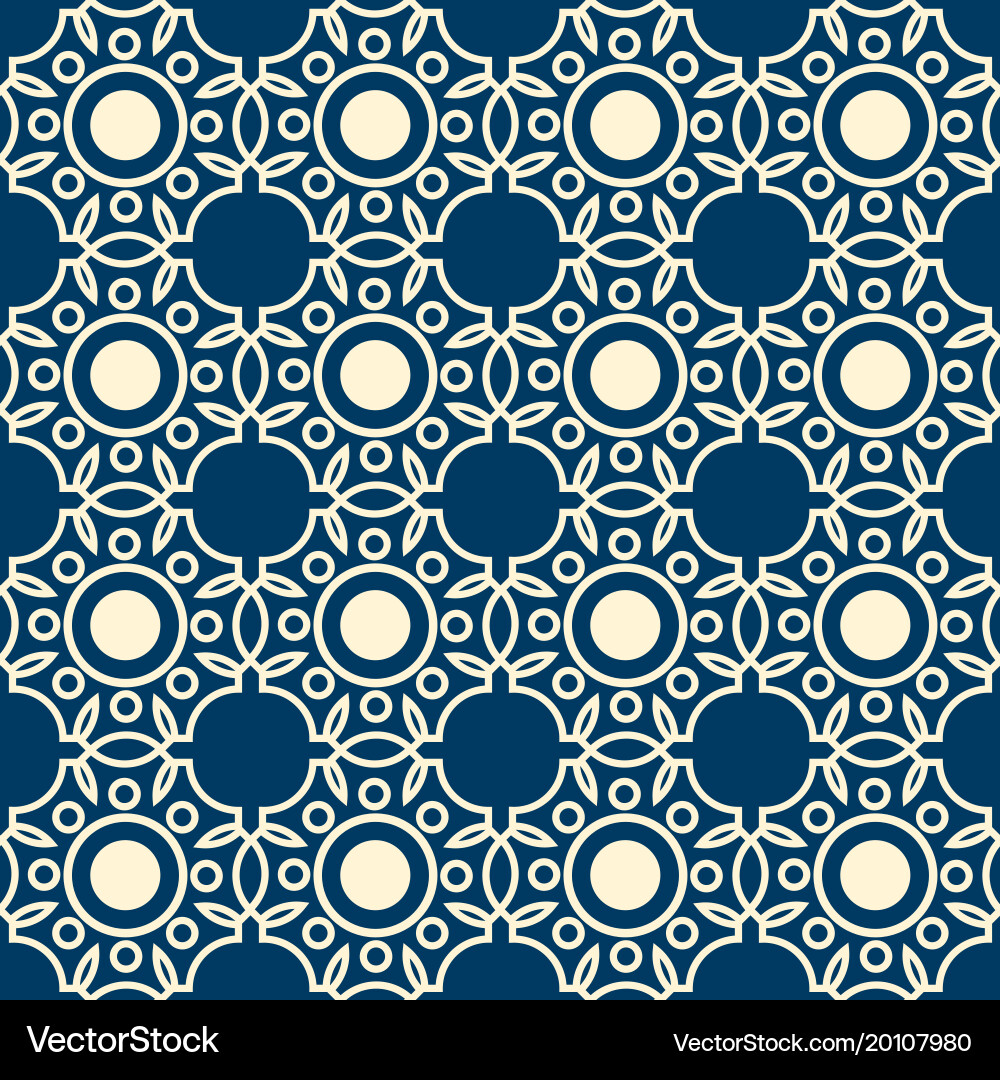 Abstract lacy seamless pattern Royalty Free Vector Image