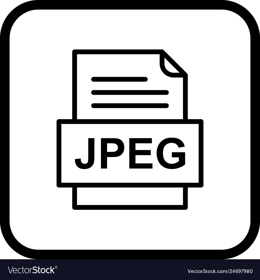 Jpeg file document icon