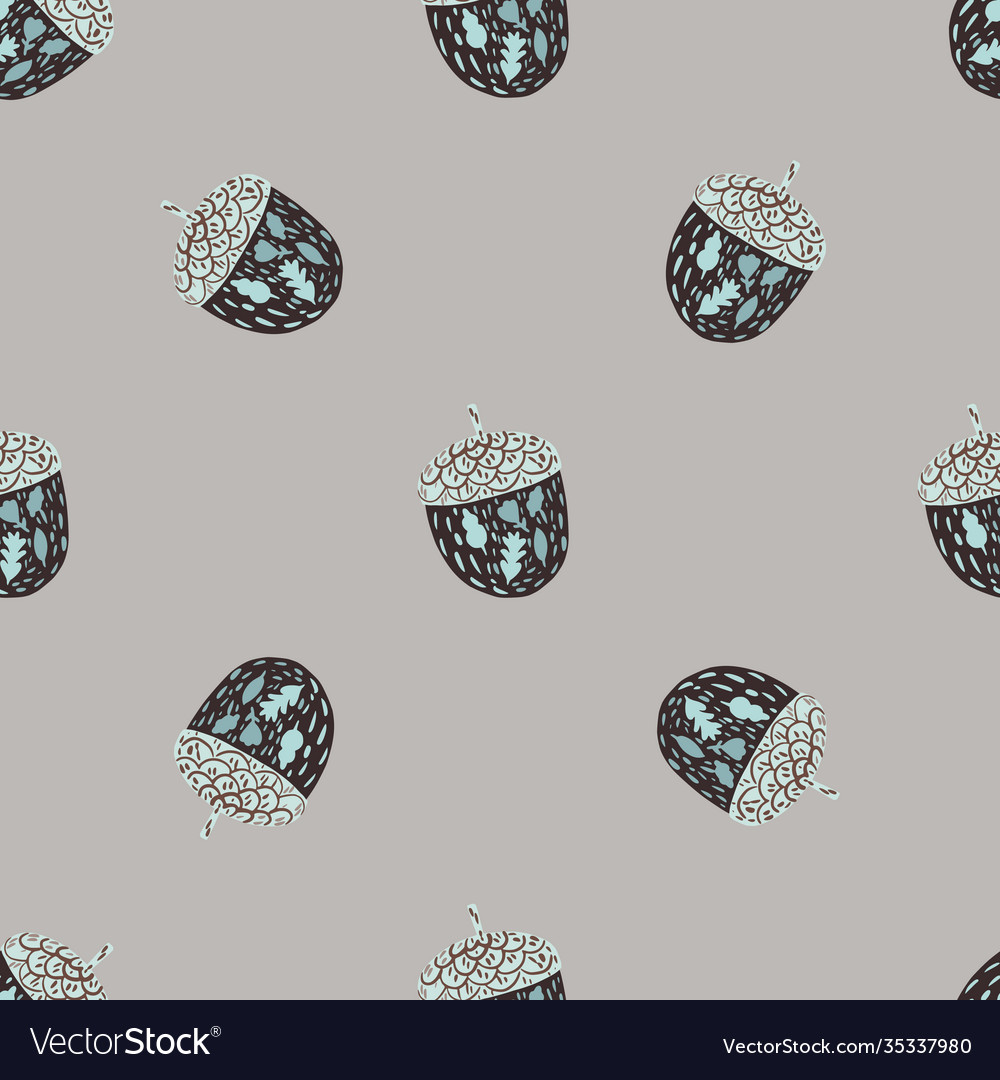 Minimalistic seamless pattern with dark grey vector image Minimalistic seamless pattern with dark grey