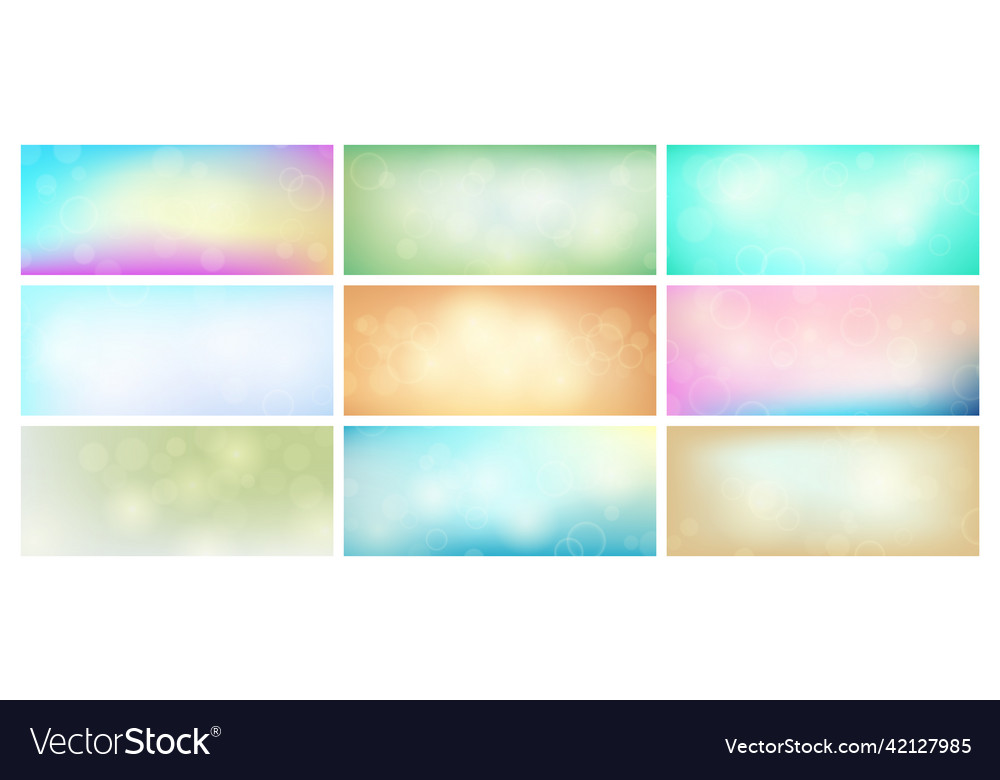 Abstract background with blur bokeh light effect vector image Abstract background with blur bokeh light effect