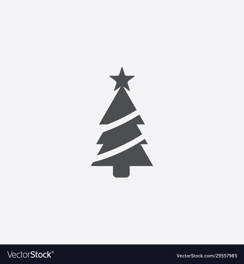 Christmas tree icon