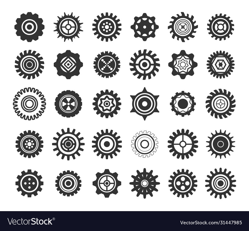 Gears icon collection