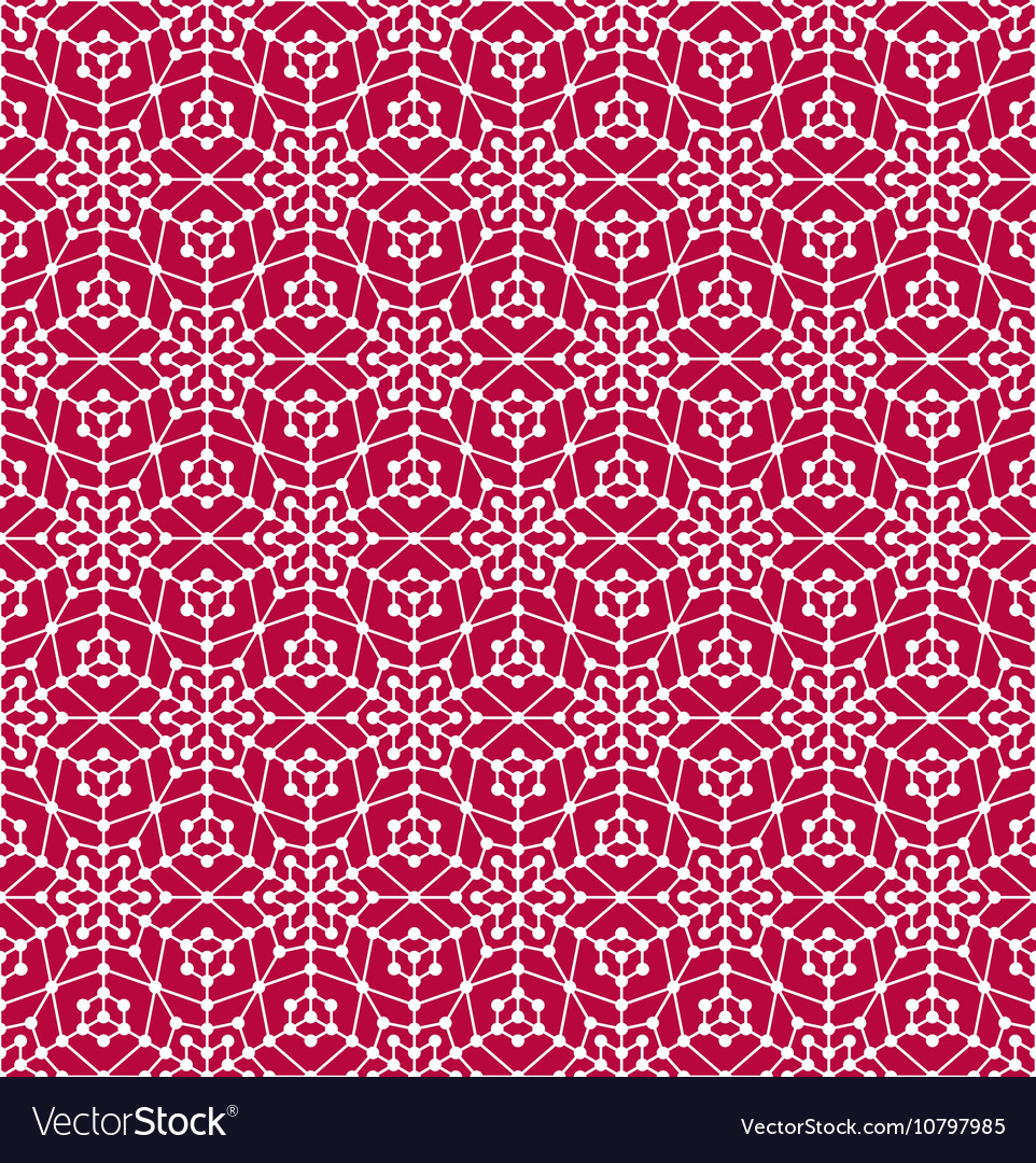 Geometric seamless pattern with lines and circles