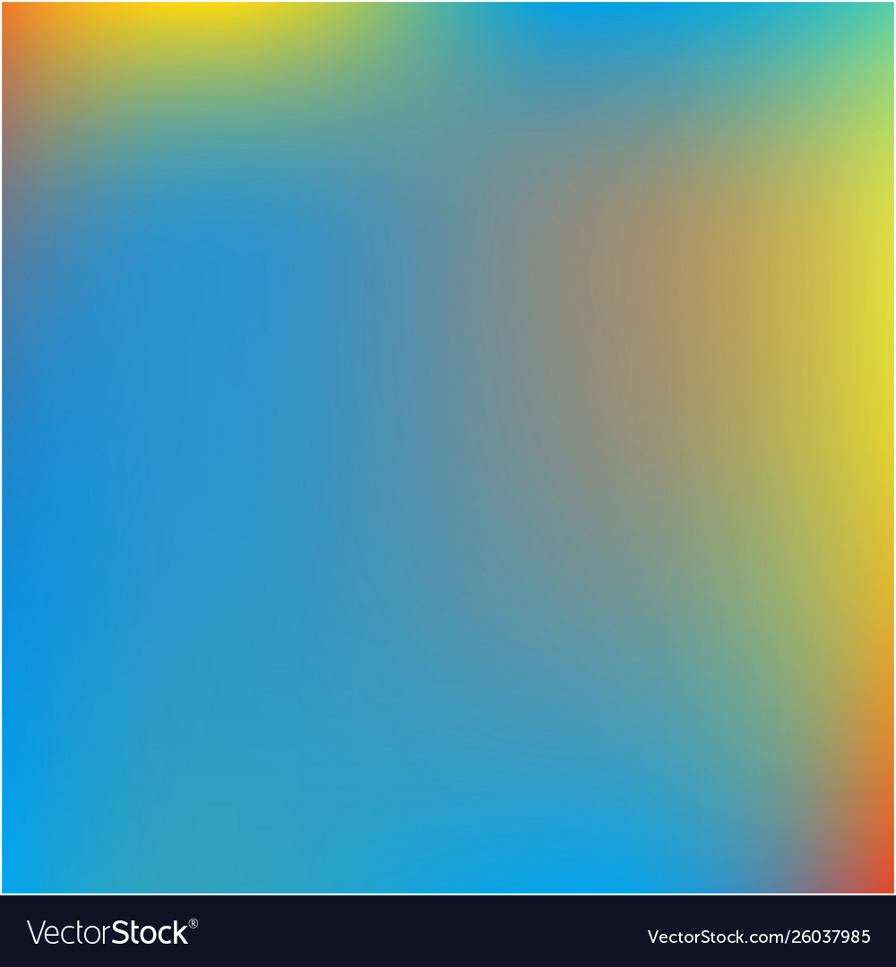 Gradient mesh painted in different colors