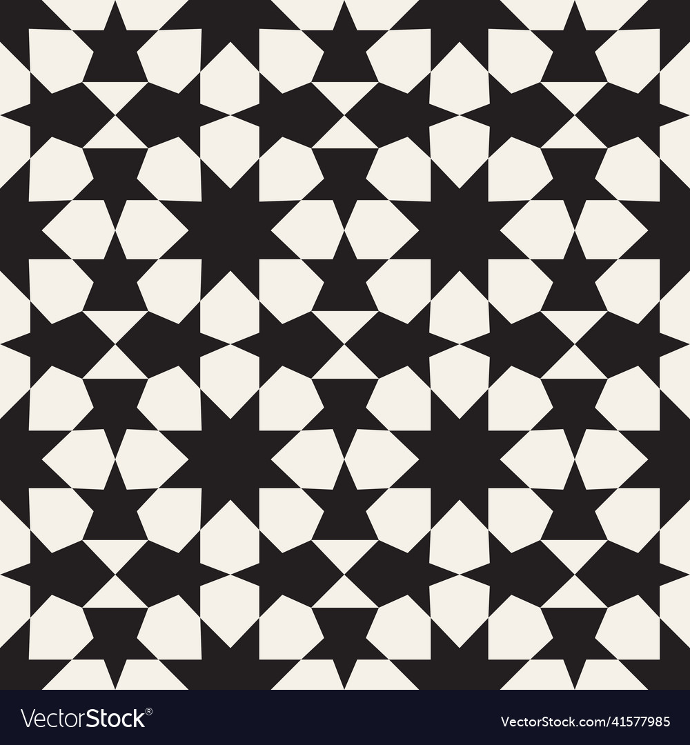Seamless pattern repeating geometric elements vector image Seamless pattern repeating geometric elements