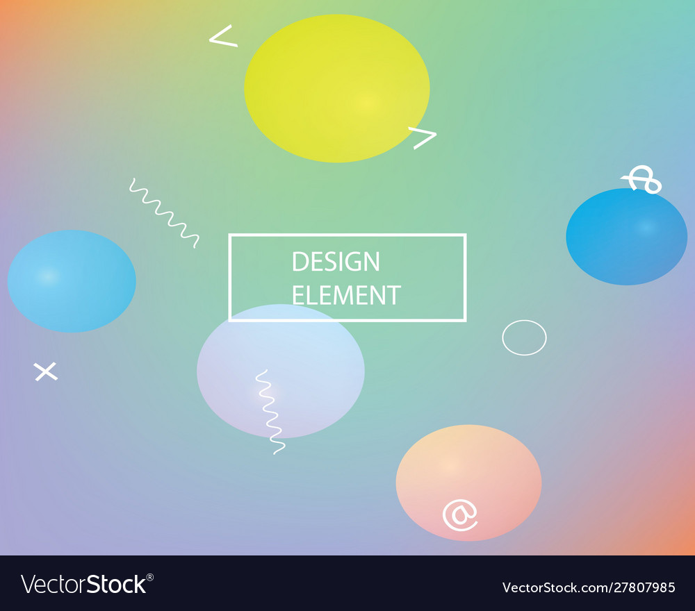 Smooth gradient mesh background vector image Smooth gradient mesh background