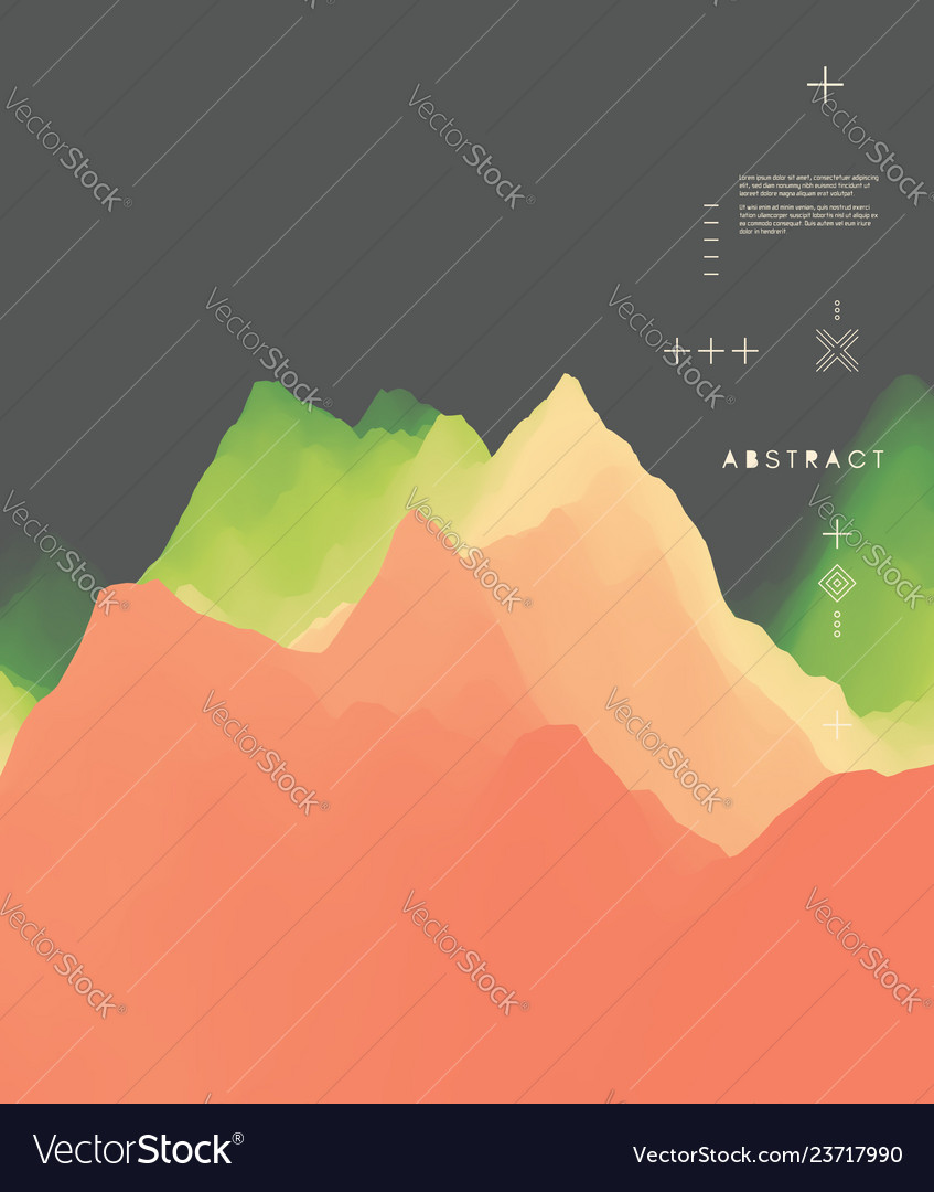 Abstract Dynamic Waves Background