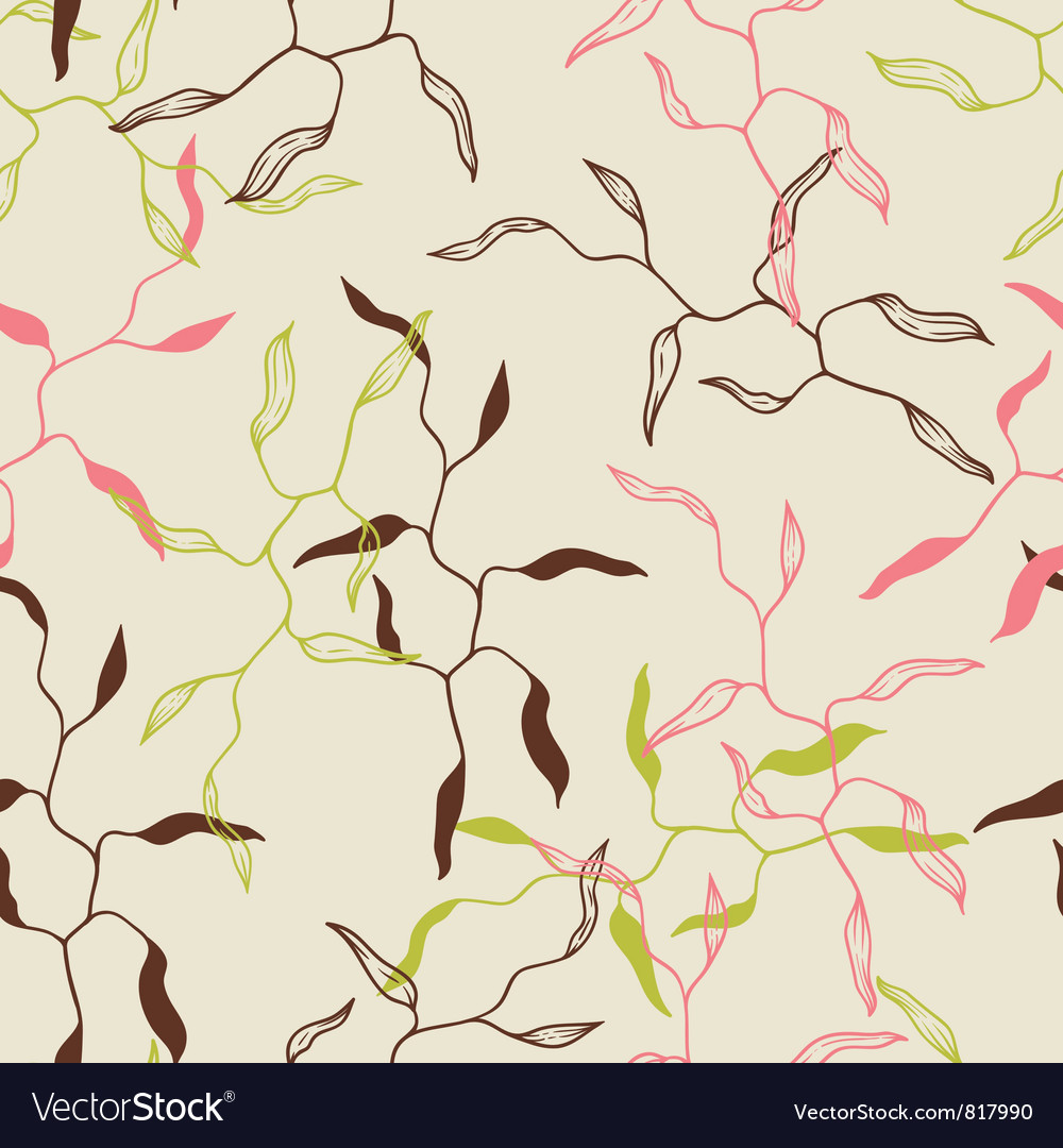 Abstract Leaf Pattern
