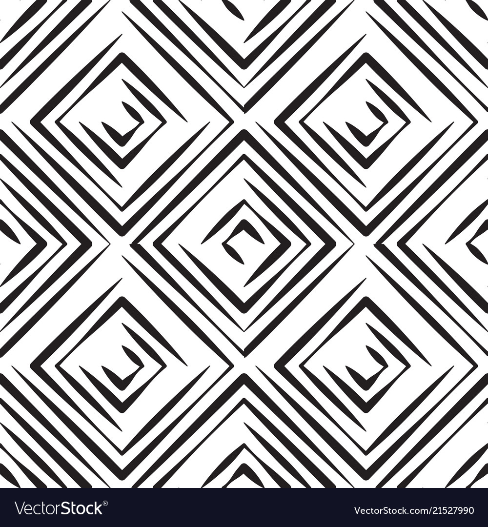 Abstract seamless pattern with rhombus vector image Abstract seamless pattern with rhombus