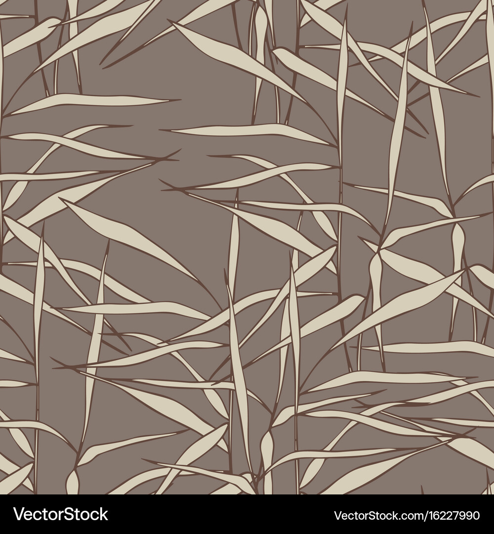 Grass Pattern on Brown Background Royalty Free Vector Image